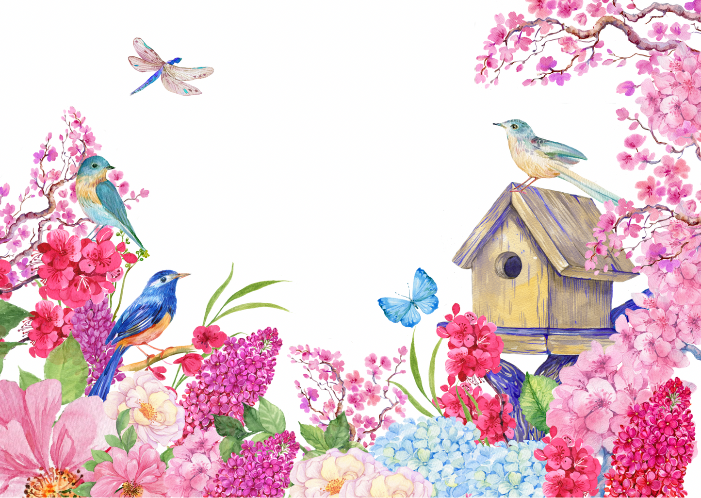 SpringGarden Postcard