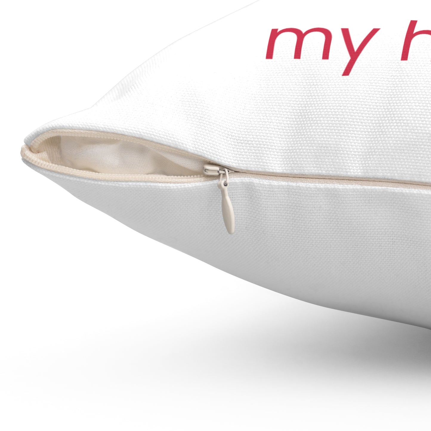 Spun Polyester Square Pillow