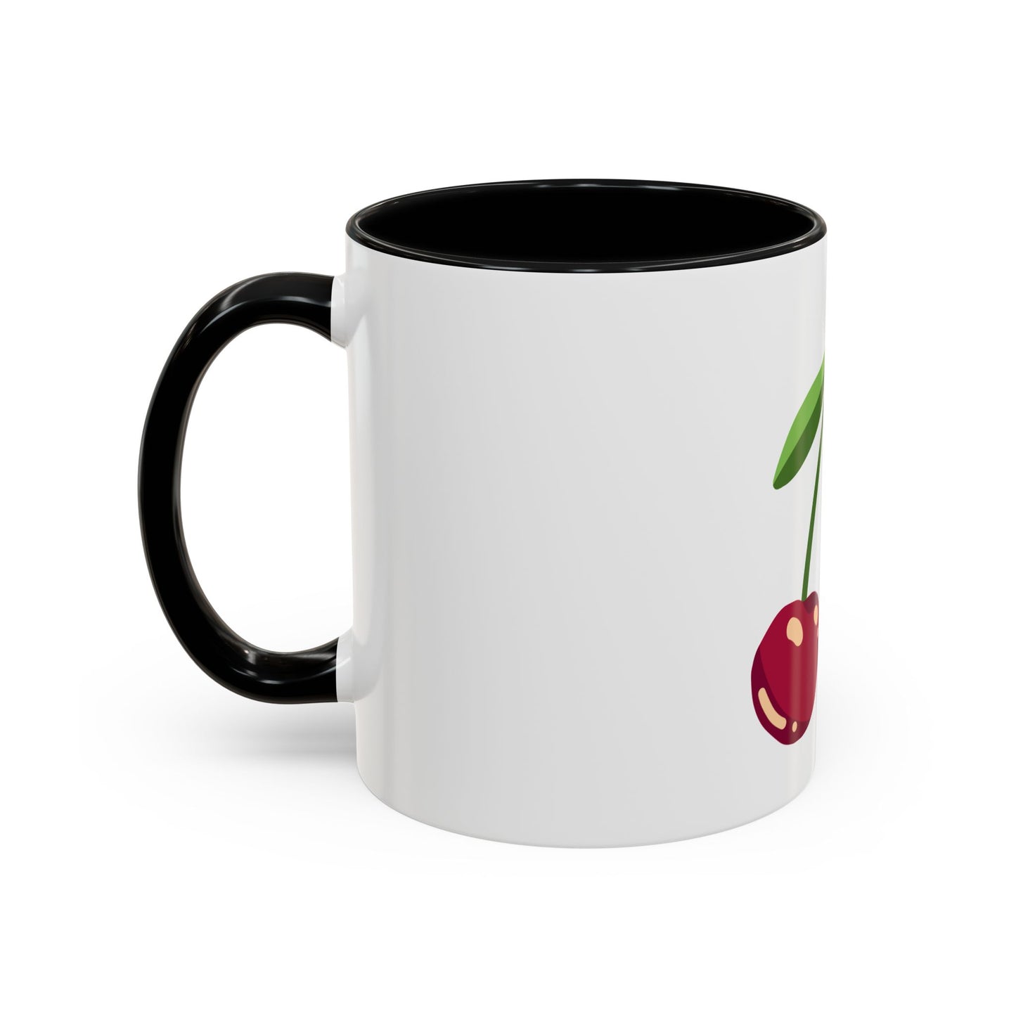 Cherry Illustration Mug | Accent Coffee Mug 11oz or 15oz
