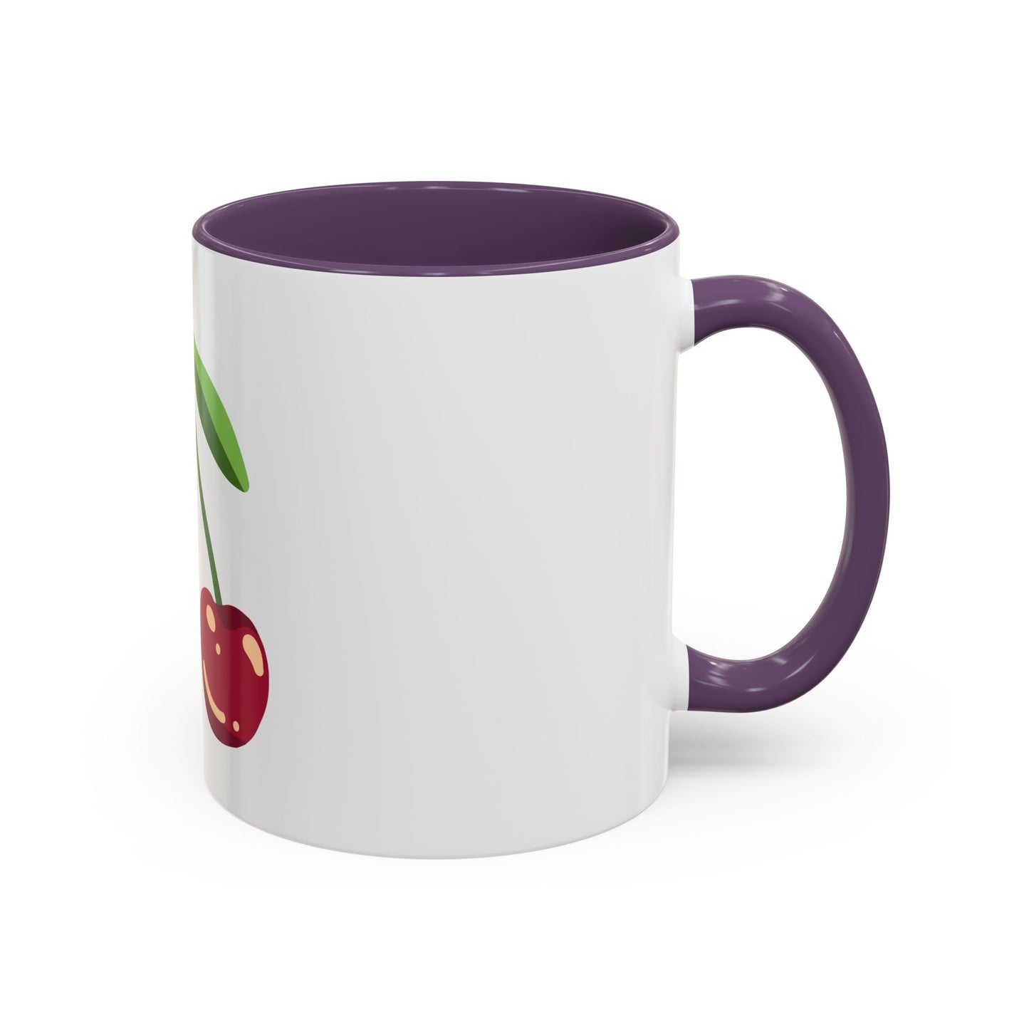 Cherry Illustration Mug | Accent Coffee Mug 11oz or 15oz