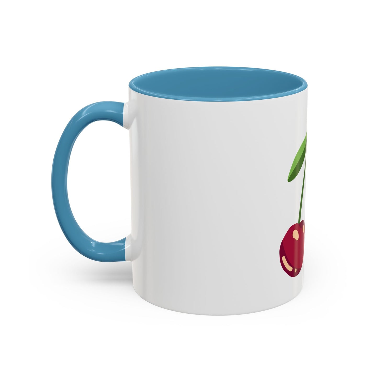 Cherry Illustration Mug | Accent Coffee Mug 11oz or 15oz