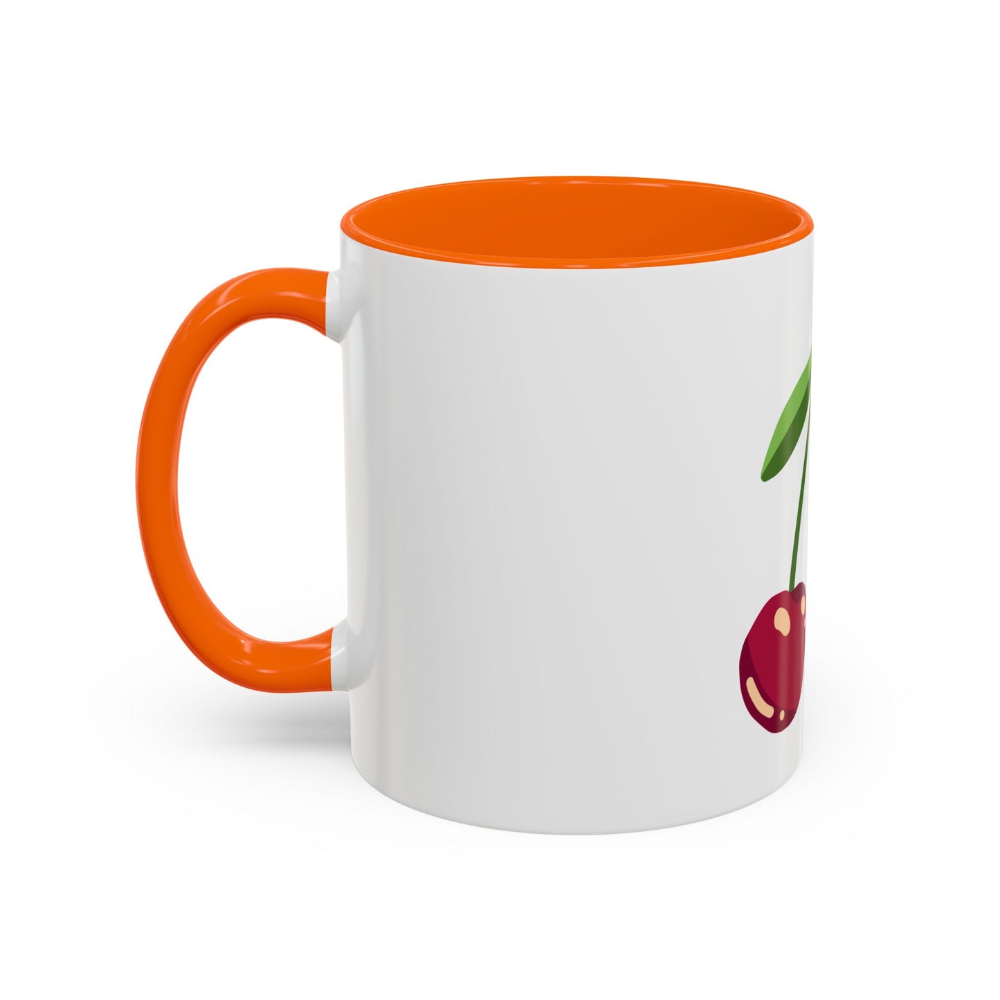 Cherry Illustration Mug | Accent Coffee Mug 11oz or 15oz