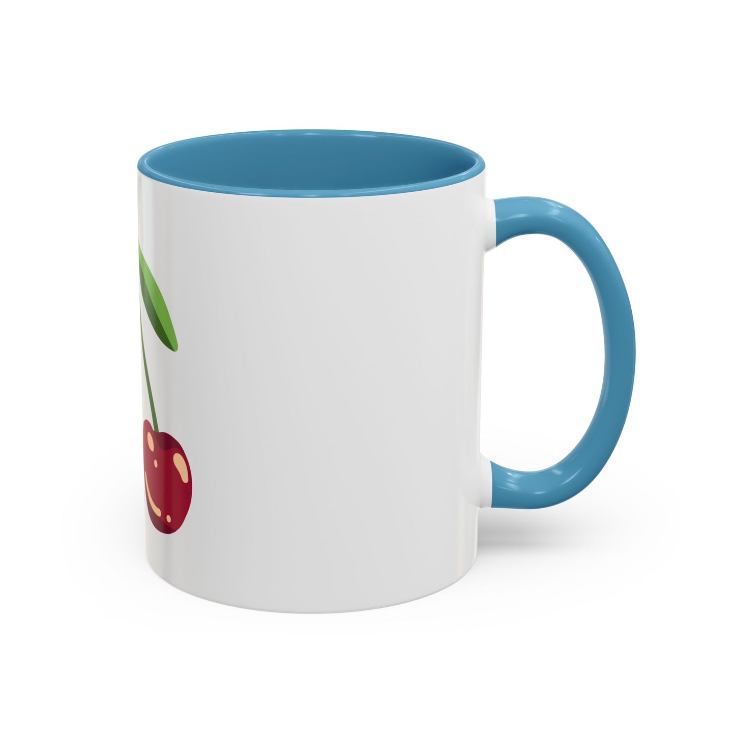 Cherry Illustration Mug | Accent Coffee Mug 11oz or 15oz