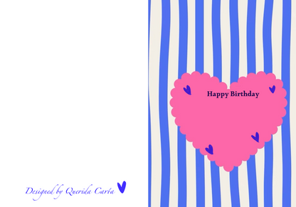 Happy Birthday Greeting Card