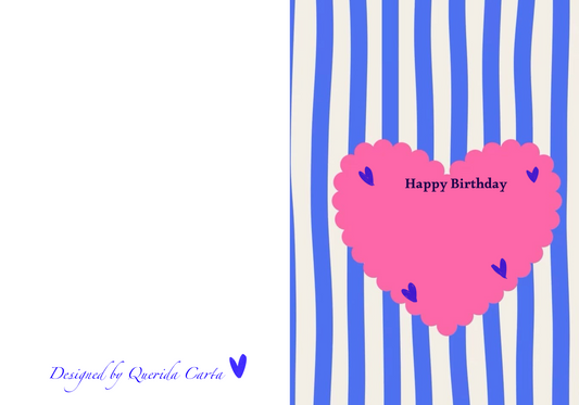 Happy Birthday Greeting Card