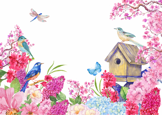 SpringGarden Postcard