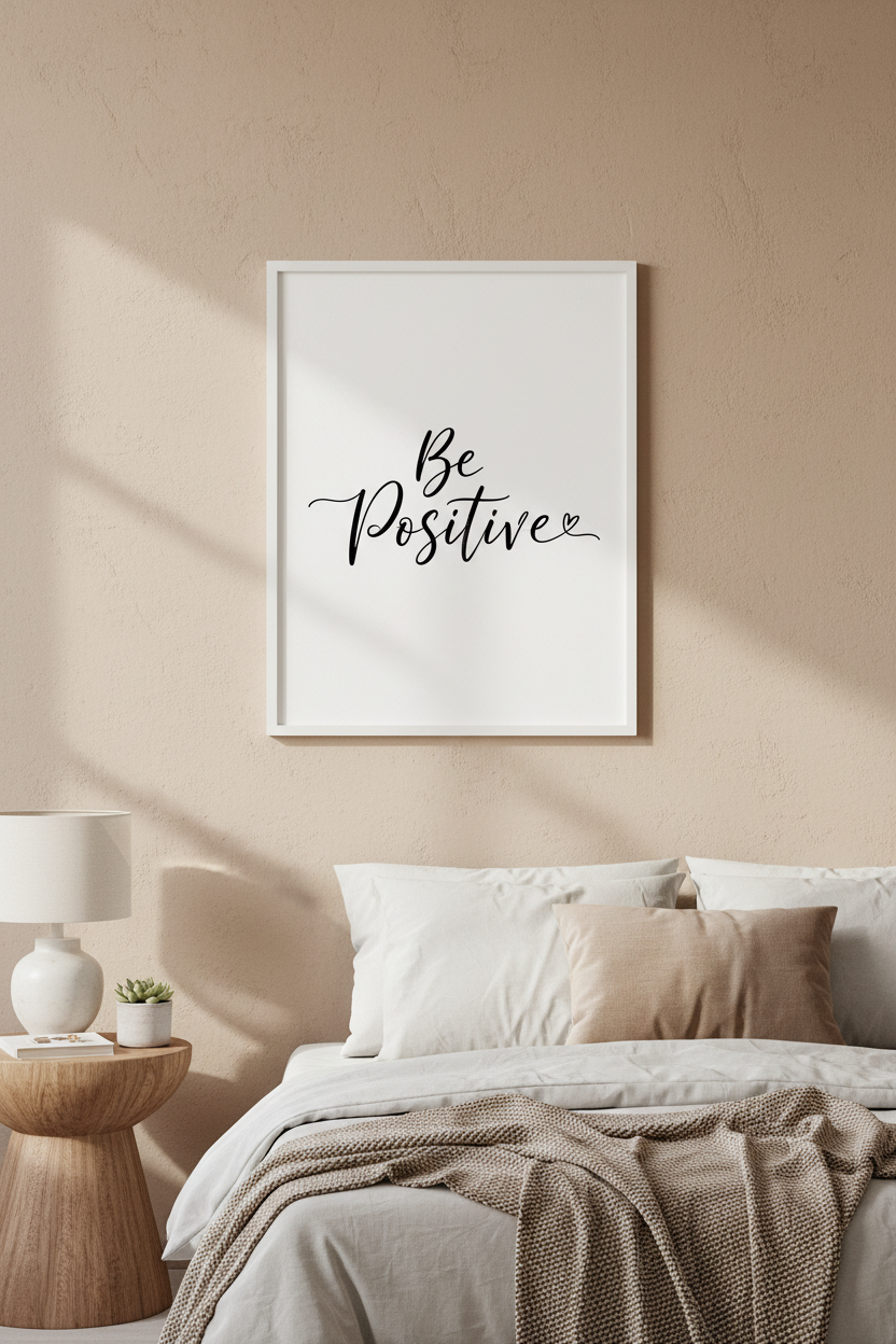 Be Positive Mockup