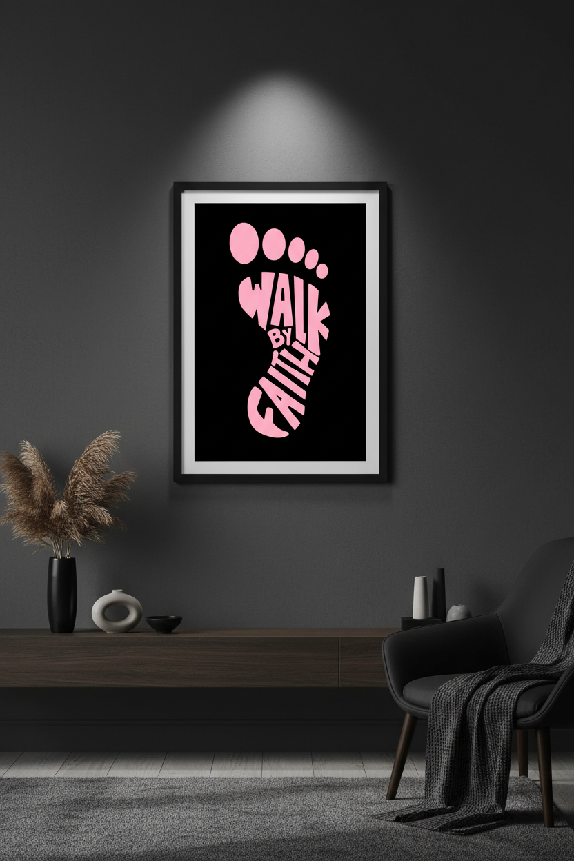 Walk by Faith Mockup